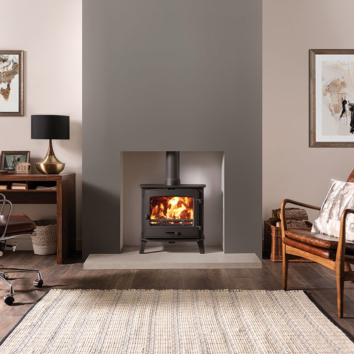 Stovax County 5 Wide Multifuel Stove