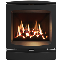 Gazco Logic HE Convector Gas Fire - Slide Control – Firecraft West London