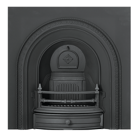 Capital Fireplaces Leagrave 16" Cast Iron Arched Insert