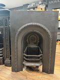 Original cast iron insert fireplace
