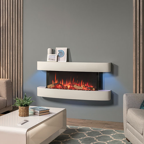 Gazco Cerreto 140 Electric Fire Suite