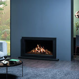 Gazco Reflex 105 Gas Fire - Sorrento Surround - Graphite Granite