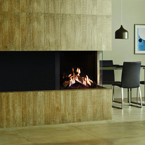 Gazco Reflex 75T-3 Gas Fire - (3-Sided)