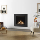 Gazco Reflex 75T Gas Fire - Evoke Steel