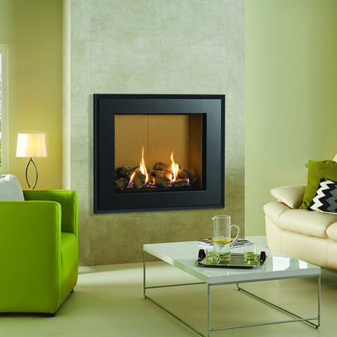 Gazco Riva2 750HL Evoke Steel Gas Fire