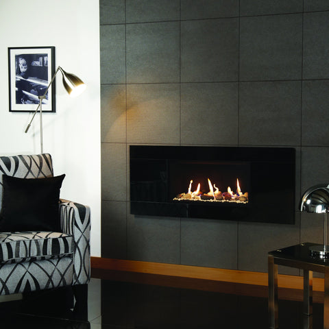 Gazco Studio 1 Glass Fronted Gas Fire - Driftwood Effect