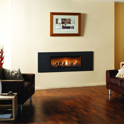Gazco Studio 2 Glass-Fronted Gas Fire - Driftwood Effect