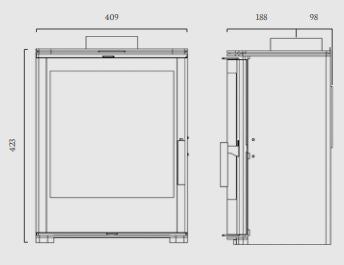 Capital Fireplaces Verena Eco Stove