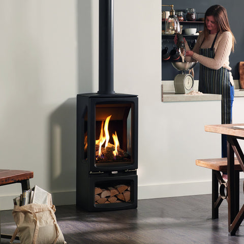 Gazco Vouge Midi T Midline Contemporary Gas Stove