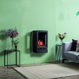 Gazco Vouge Midi "T" Wall-Mounted 3-Sided Electric Stove