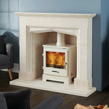 Capital Fireplaces Bassington Baseline Enamel Stove