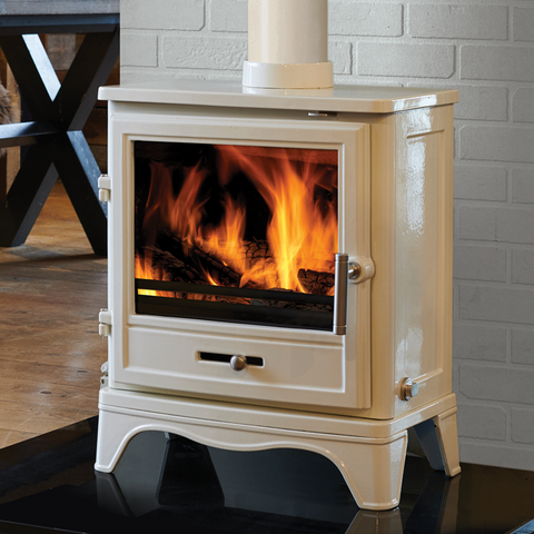 Capital Fireplaces Bassington Eco Skirted Enamel Stove