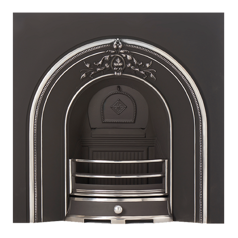Capital Fireplaces Broughton 16" Cast Iron Arched Insert