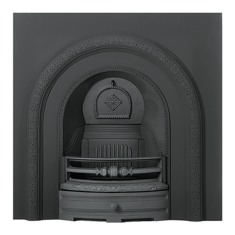 Capital Fireplaces Claydon 16" Cast Iron Arched Insert