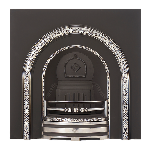 Capital Fireplaces Claydon 16" Cast Iron Arched Insert