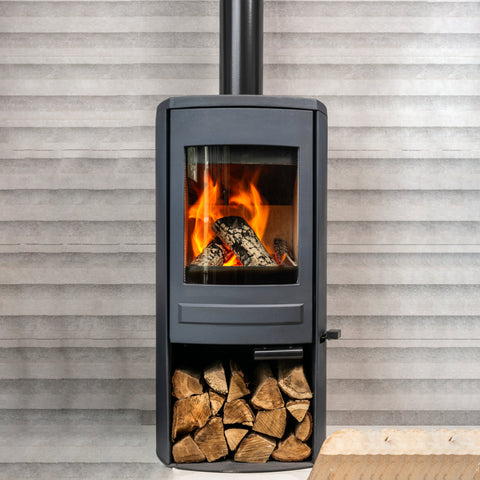 Clock Brocksford CS5 Solid Fuel Stove