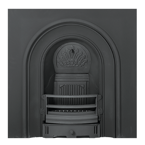 Capital Fireplaces Horley 14" Cast Iron Arched Insert