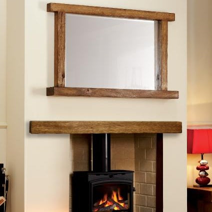 Focus Fireplaces Oak Mini Fascia Beam