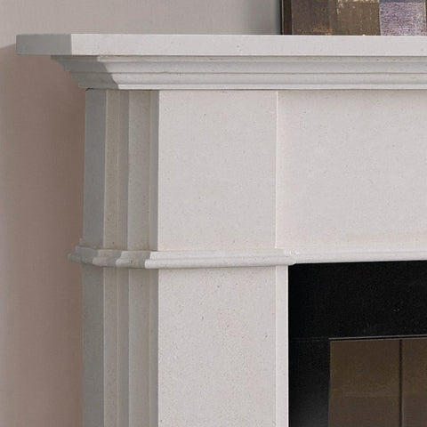 Capital Fireplaces Roseland Stone Mantel