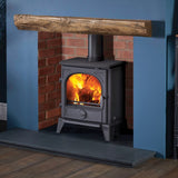 Capital Fireplaces Rustic Dark Oak Geocast Beam