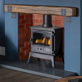 Capital Fireplaces Classic Dark Oak Geocast Beam