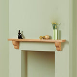 Focus Fireplaces Traditional Shelf With Corbels