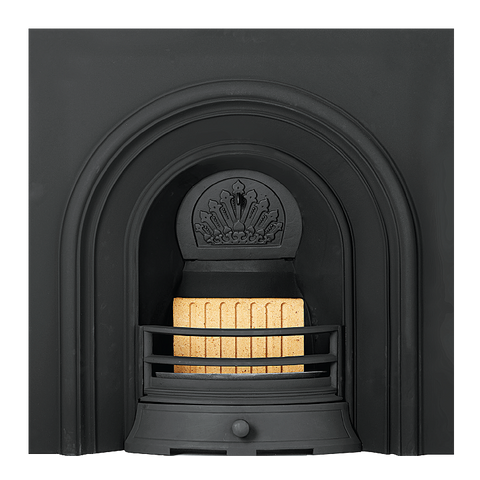 Capital Fireplaces Wandsworth 16" Cast Iron Arched Insert